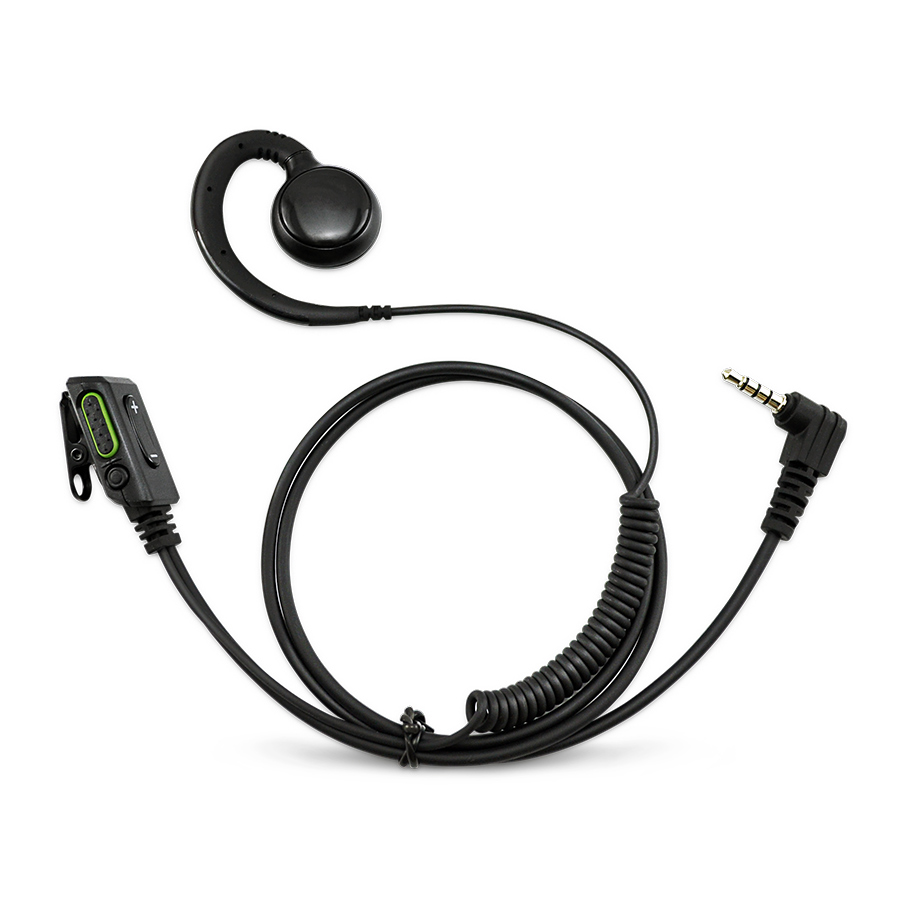HDS-77 On Ear Headset with PTT, Hook and Volume control for Dabat.